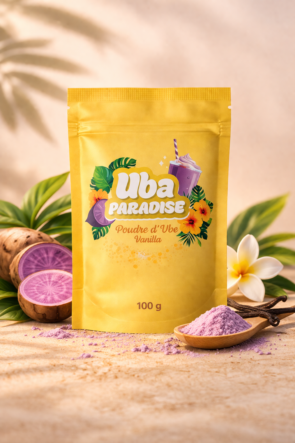 Latte Uba Paradise Vanilla - Alternative douce au café sans caféine saveur vanille